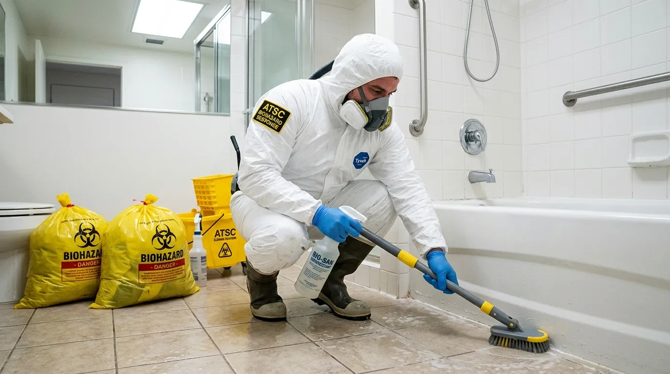 Decontamination equipment deployed for Blood Cleanup in West Pensacola